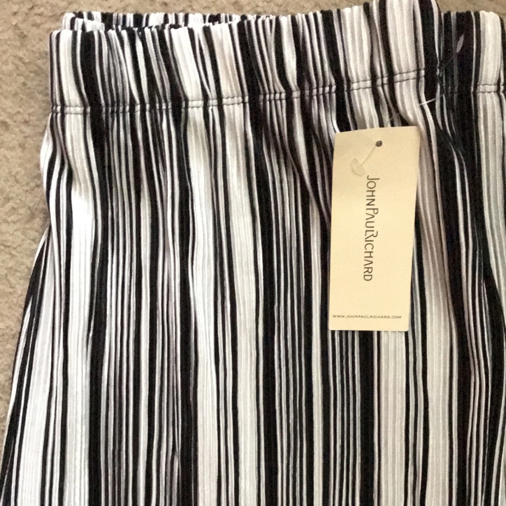 New w Tags John Paul Richard Striped Pants